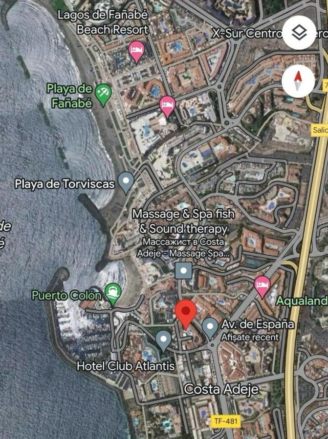 Апартаменты Apartamento Del Atlantico Адехе Экстерьер фото